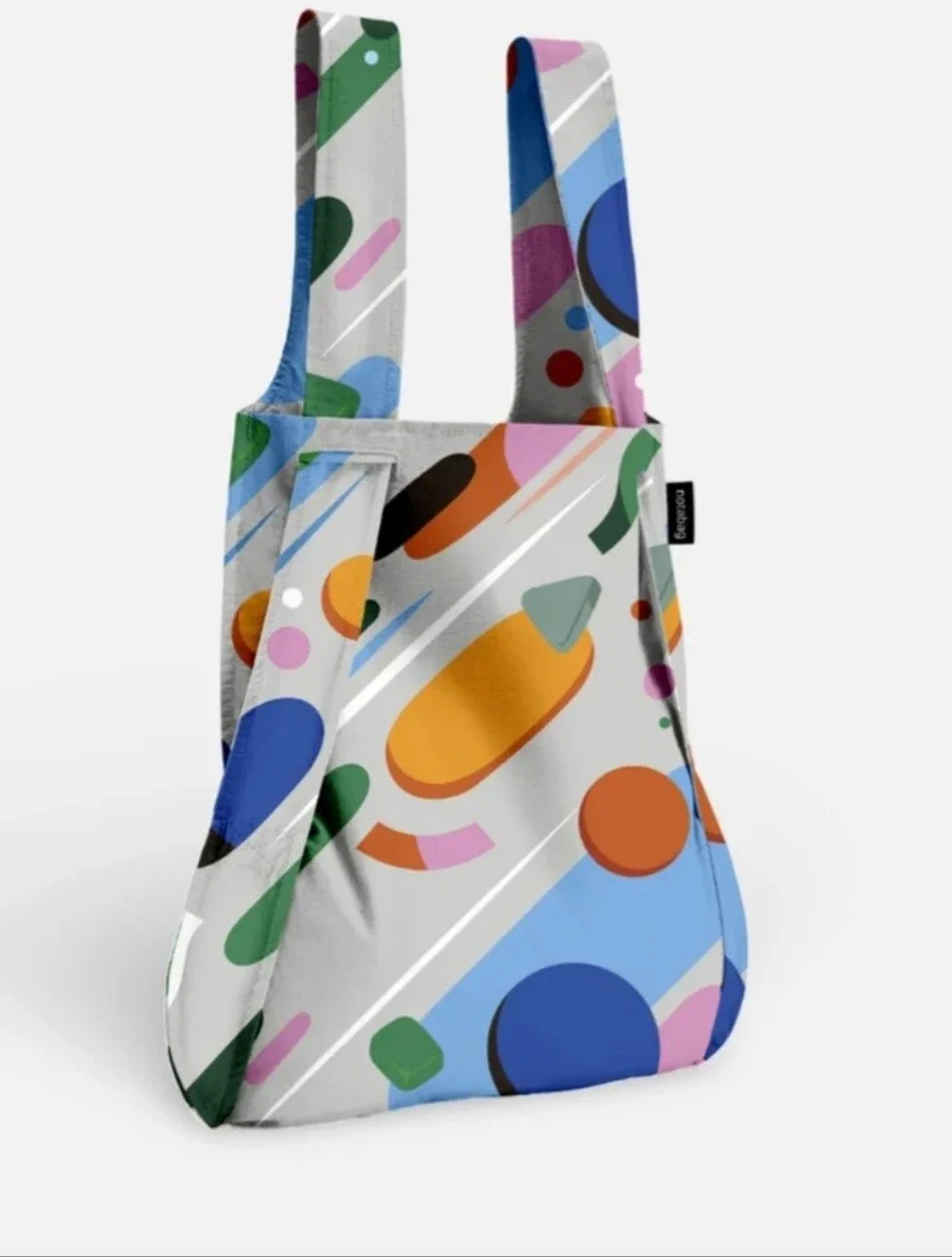 NEW!!! Notabag Original Bag & Backpack in One – Fruit Salad,Retail Price $28.50